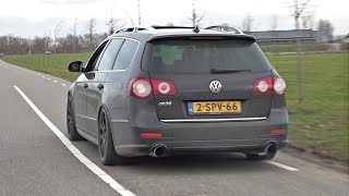 Volkswagen Passat R36 with Milltek Exhaust LOUD SOUNDS [upl. by Nibla]