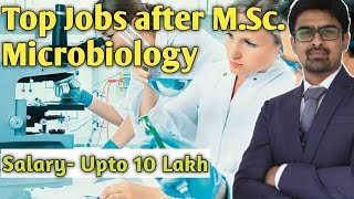 Top Jobs after MSc Microbiology  MSc Microbiology Jobs [upl. by Pandich]