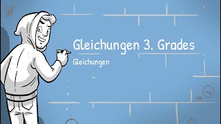 Gleichungen  Gleichungen 3 Grades Lösen durch Ausklammern [upl. by Jourdan605]