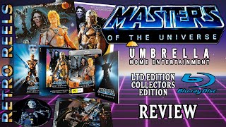 Masters of the Universe 1987 Ltd Edition Collectors Bluray Unboxing amp Review Umbrella Ent [upl. by Irita]