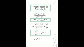 Propriedades de Potenciação [upl. by Mooney]