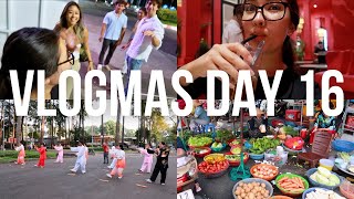 TAI CHI amp EXPLORING THE MARKETS OF HO CHI MINH  VLOGMAS 2023 [upl. by Scales]