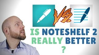 Why Noteshelf 2 is Better than GoodNotes 4 and Why it is Not [upl. by Zobe]