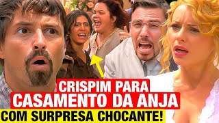 ALMA GÊMEA  Crispim PARA CASAMENTO da Anja e FAZ SURPRESA CHOCANTE Resumo capítulo hoje [upl. by Allets444]