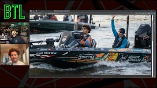 BTL  REECE TREMAGLIO FISHING WITH STEVE HARVEY AND LEARNING THE TOURNAMENT SCENE [upl. by Anahsak200]