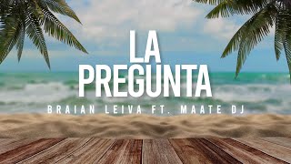 La Pregunta Old Remix  J Alvarez  DJ Braian Leiva Ft Maate Dj [upl. by Ahsenauj]