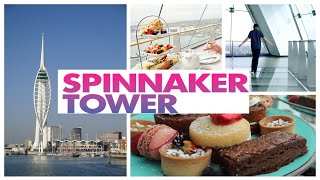 AFTERNOON TEA  SPINNAKER TOWER FULL TOUR PORTSMOUTH 2023 [upl. by Terrab936]