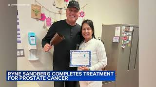 Chicago Cubs legend Ryne Sandberg completes final cancer treatment [upl. by Norman]