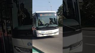 Bacău Autobuz Iveco Crossway B491STP pe linia 18B eurotransBC18STB [upl. by Fisoi481]