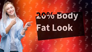 What 20 body fat looks like for a female [upl. by Ivett]