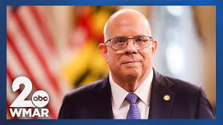 Larry Hogan concedes Maryland Senate race to Angela Alsobrooks [upl. by Otrepur]