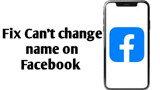 Cant change name on Facebook  Name change not workingon Facebook New 2025 update [upl. by Gerick]