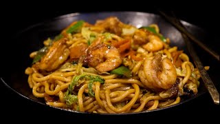 SHRIMP LO MEIN RECIPE  20 MINUTE MEALS [upl. by Netsirhk]