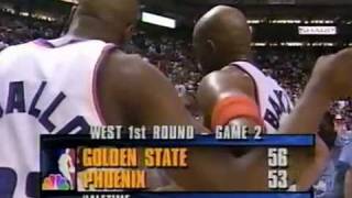 Sprewell Posterizes Barkley Trash Talk [upl. by Schoenburg]