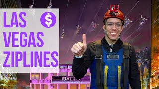 Las Vegas Zipline Review  Fly LINQ Slotzilla and Voodoo [upl. by Tattan]