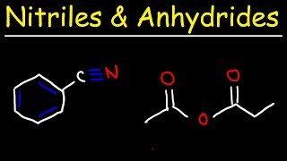 Naming Acid Anhydrides and Nitriles  IUPAC Nomenclature [upl. by Aihsas]