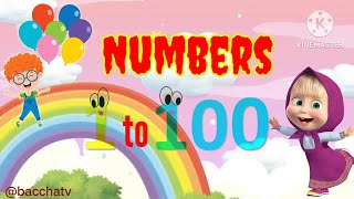 123 100 tak  1 se 100 tak  123 Numbers  Numbers  Number  1 2 3 ginti  Preschool  bacchatv [upl. by Asilrac]