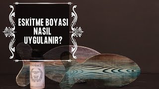 Cadence Eskitme Boyası Nasıl Uygulanır [upl. by Melak]