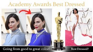 How Slight Color Changes Transform Looks At Academy Awards 2019  Best Dressed [upl. by Nosiaj500]