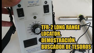 TFR 2 DETECTOR DE METALES A DISTANCIA EN ESPAÑOLMETAL DETECTORS [upl. by Halueb]