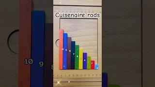 Cuisenaire rods math mathematics cuisenairerods toys education measurement number [upl. by Turmel225]