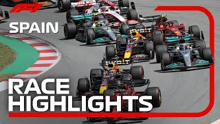 Race Highlights  2022 Spanish Grand Prix [upl. by Ymrots]