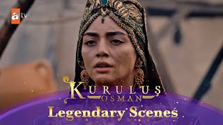 Kurulus Osman Urdu  Legendary Scenes  394  Ham ne kaafiron ko shikast de di [upl. by Zelle476]