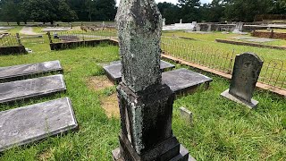 VISITING THE OLD BYRD GRAVES  WAVERLY HALL CEMETERY [upl. by Piggy]