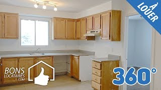 Logement à louer  Boisbriand 5 ½  780 BonsLocatairescom VIDEO 360° [upl. by Joy]