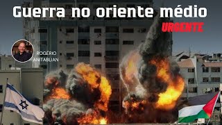 URGENTE ISRAEL  GAZA GUERRA NO ORIENTE MÉDIO [upl. by Scarrow]