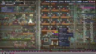 Attempting Gold Volcano Taming LIVE Ep 35  Oxygen Not Included Spaced Out [upl. by Leelah]