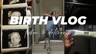 BIRTH VLOG Labor amp Delivery of Our First Baby [upl. by Nnahs308]