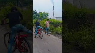 Aaj dost ka saikil Churana Hai 😂😂 funny video story shortfeed realfools [upl. by Latsirhc]