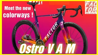 The new Factor ostro VAM 2024  with new colorways Tour de france special edition [upl. by Oal]