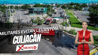 Militares evitan levantón en la Ciudad de Culiacán durante la guerra de los Mayos VS los chapitos [upl. by Navinod]