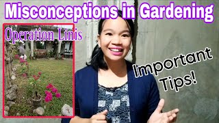 Operation Linis Important Tips in Gardening [upl. by Oilejor]