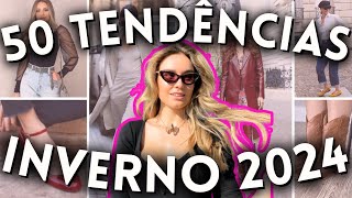 🔴50 TENDÊNCIAS INVERNO 2024  O que JÁ ESTÁ NA MODA E VAI BOMBAR no Outono Inverno 2024  Maga Moda [upl. by Kristi425]