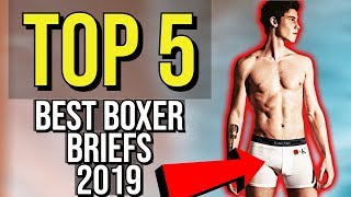 ✅ TOP 5 Best Boxer Briefs 2019 [upl. by Gable837]