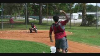 Catchers Receiving Drills at The Baseball Academy [upl. by Ylecic]