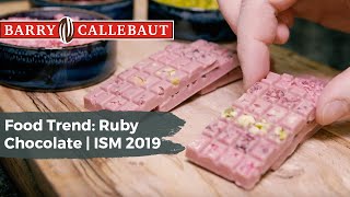 The Food Trend 2019 Ruby Chocolate  Barry Callebaut [upl. by Darbee]