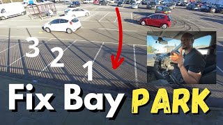 How To Steer When Reverse Bay Parking including How To Fix It If You Do It Wrong [upl. by Schnurr]