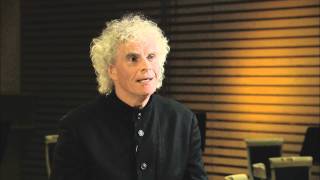 Interview with Sir Simon Rattle [upl. by Eillo]