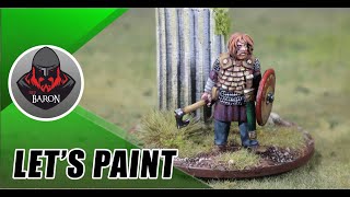 Painting Goth Warlord for Saga [upl. by Ronald]