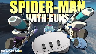 One of Favourite VR Games is Back SWARM 2 Review amp Gameplay Quest 3  SpiderMan with Guns [upl. by Eniamor]