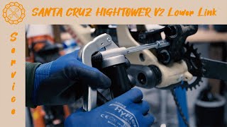 Santa Cruz Lower Link Grease Service Hightower Workshop DIY [upl. by Enaud]