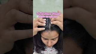 DIY Hair Mask Dandruff amp Product Build Up🧖‍♀️  Clean amp Healthy Scalp Mask👩‍🦰 shorts hairmask [upl. by Allehs457]