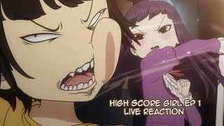 High Score Girl Ep 1 Live Reaction Read Description [upl. by Bandeen]