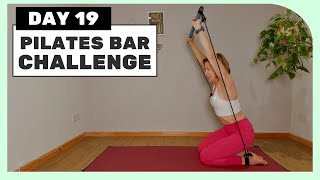 28 Day Pilates Bar Challenge Day 19 [upl. by Chak]