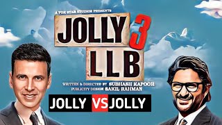 Jolly LLB 3 Announcement  Jolly LLB 3 Update  Askhaya Kumar New Movie Update jollyllb3 [upl. by Baxter]