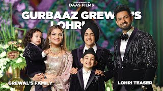 Gurbaaz Grewal Lohri  THE Grewal Family  Gippy Grewal  Shinda Grewal  Humble Kids  Celebrity [upl. by Niwri79]